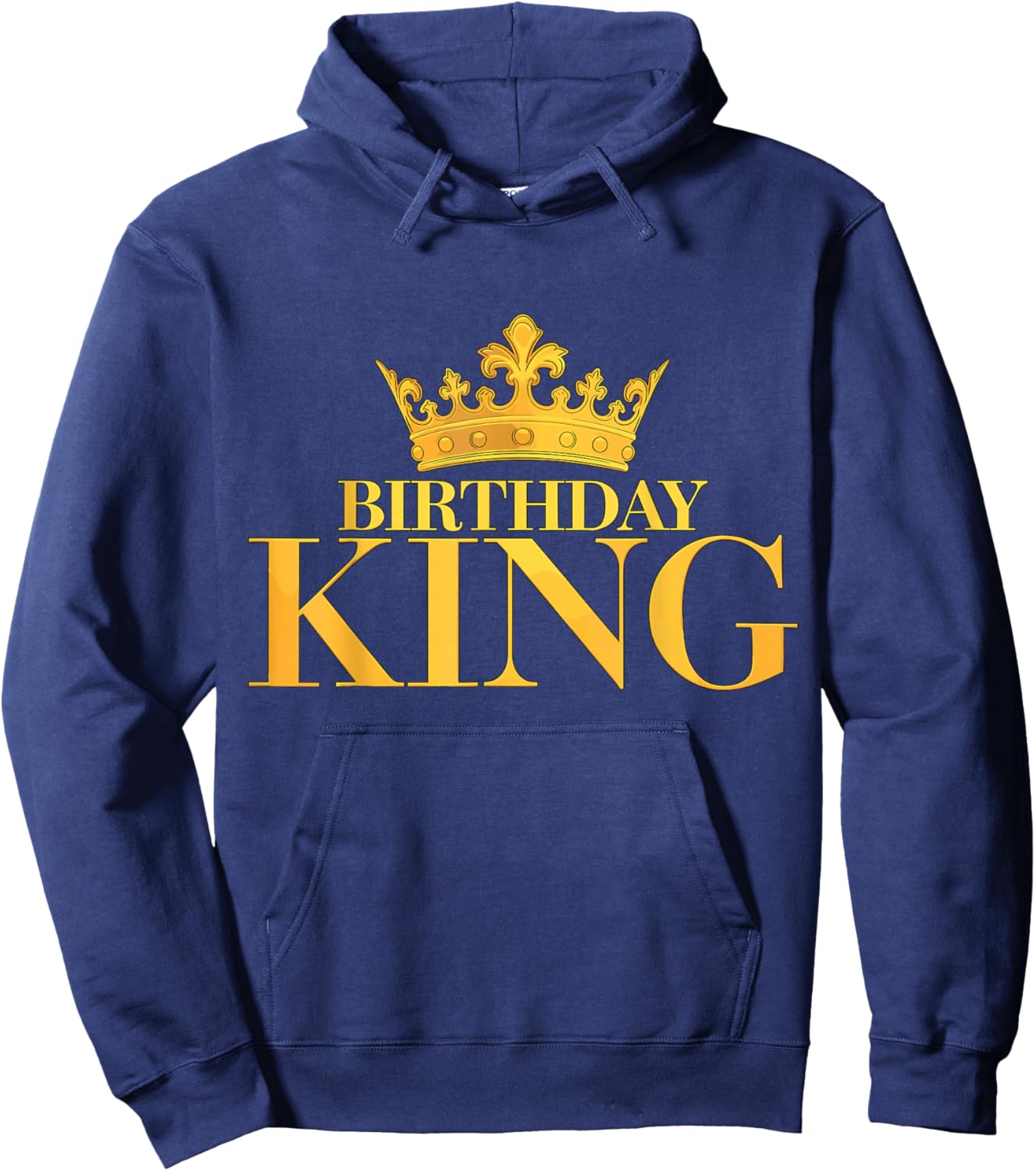 Birthday King Hoodie - Hoodie | Navy