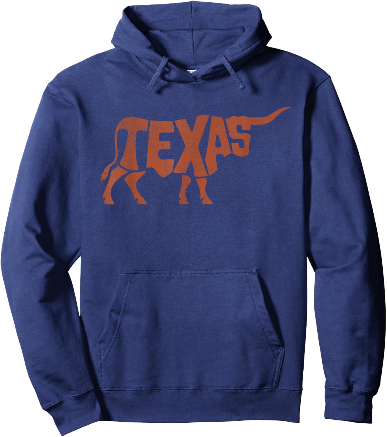 Texas Vintage Retro Hoodie - Hoodie | Navy