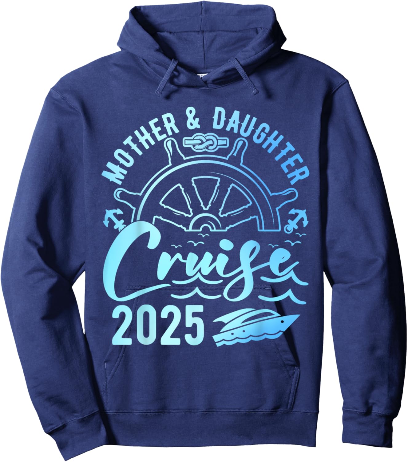Mother Daughter Cruise 2025 Vacation Cruise Ship Trip 2025 Hoodie - Hoodie | Navy