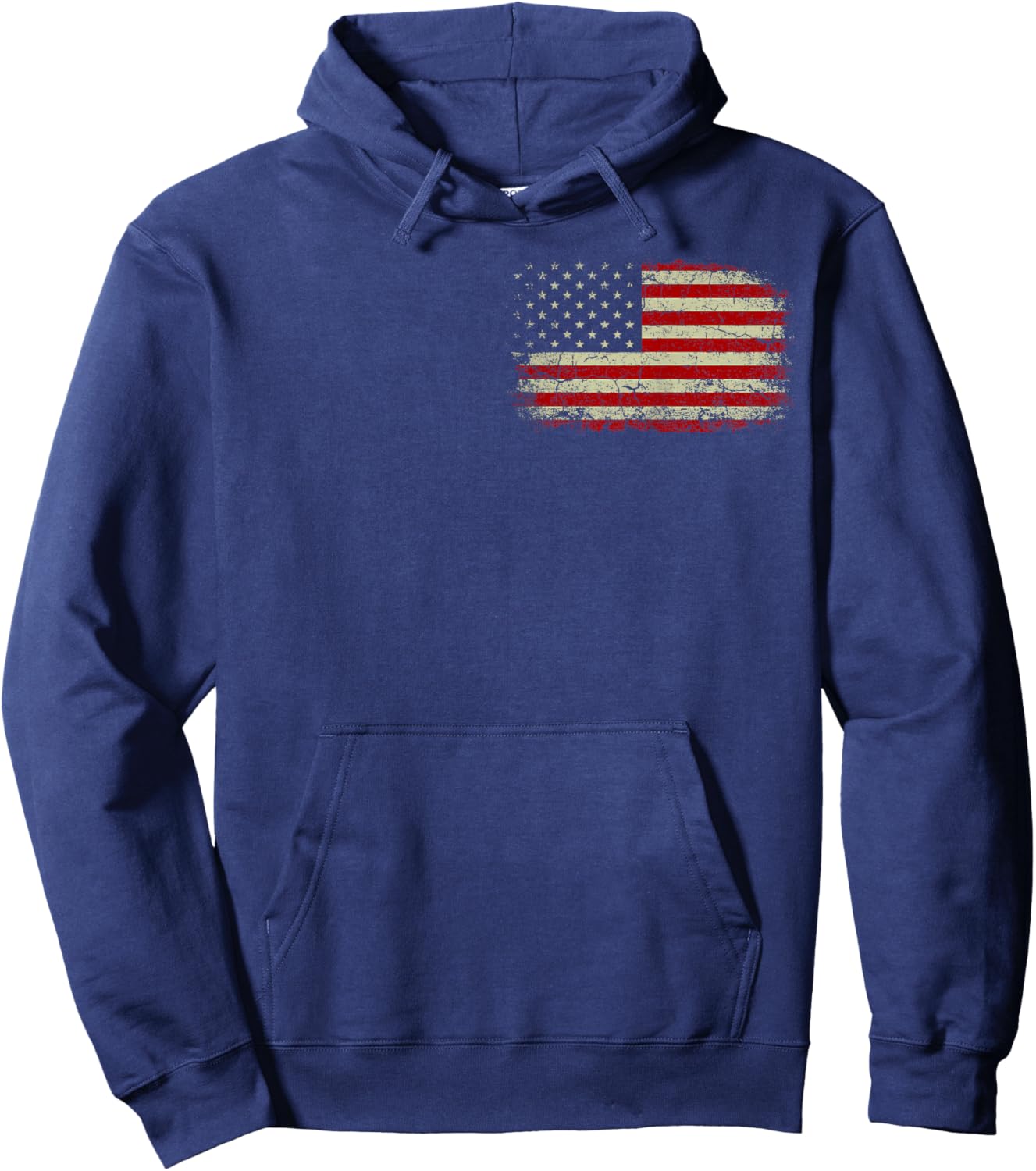 Vintage I'm Voting For The Outlaw And The Hillbilly 2 Side Hoodie - Hoodie | Navy
