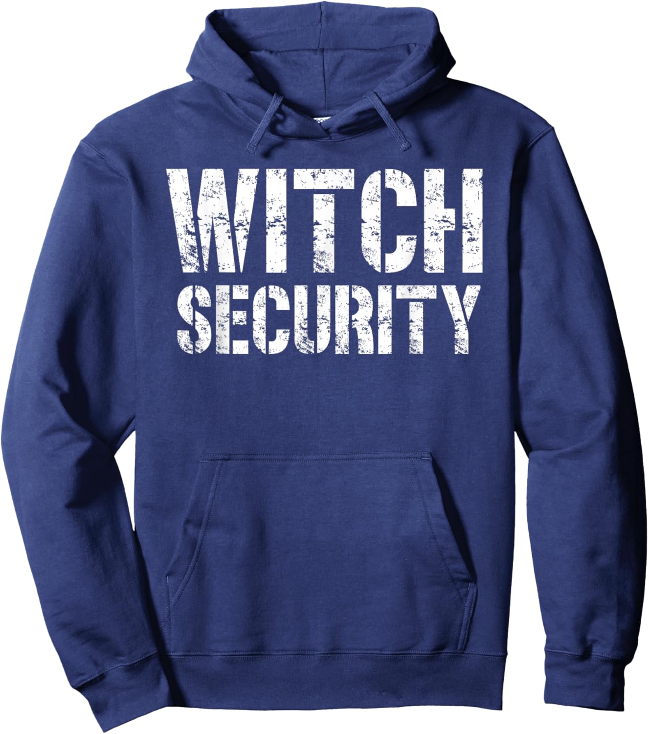 Halloween Dad Mom Daughter Adult Costume Witch Security Hoodie - Hoodie | Navy