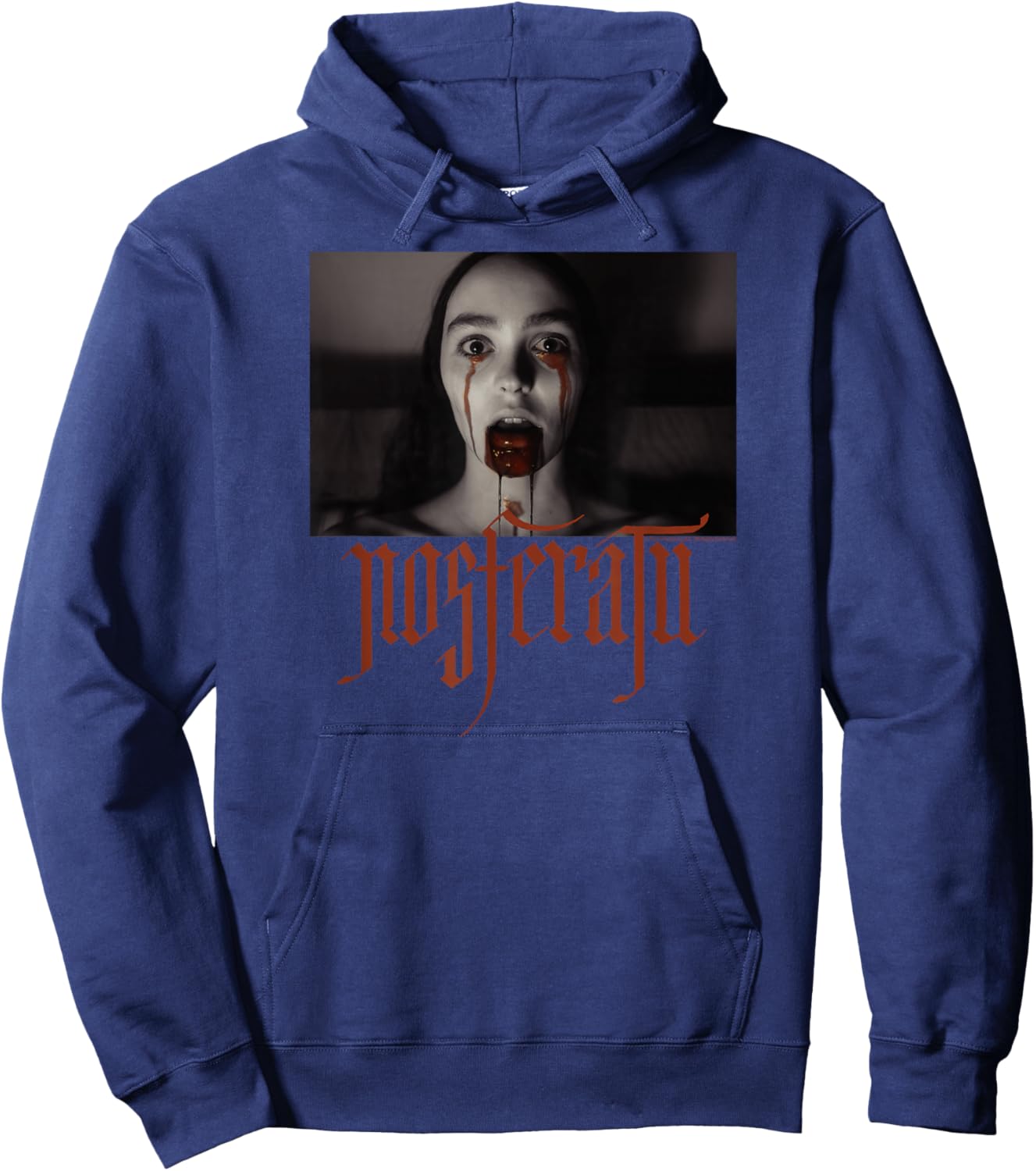 Nosferatu Ellen Hutter Blood Tears Hoodie - Hoodie | Navy