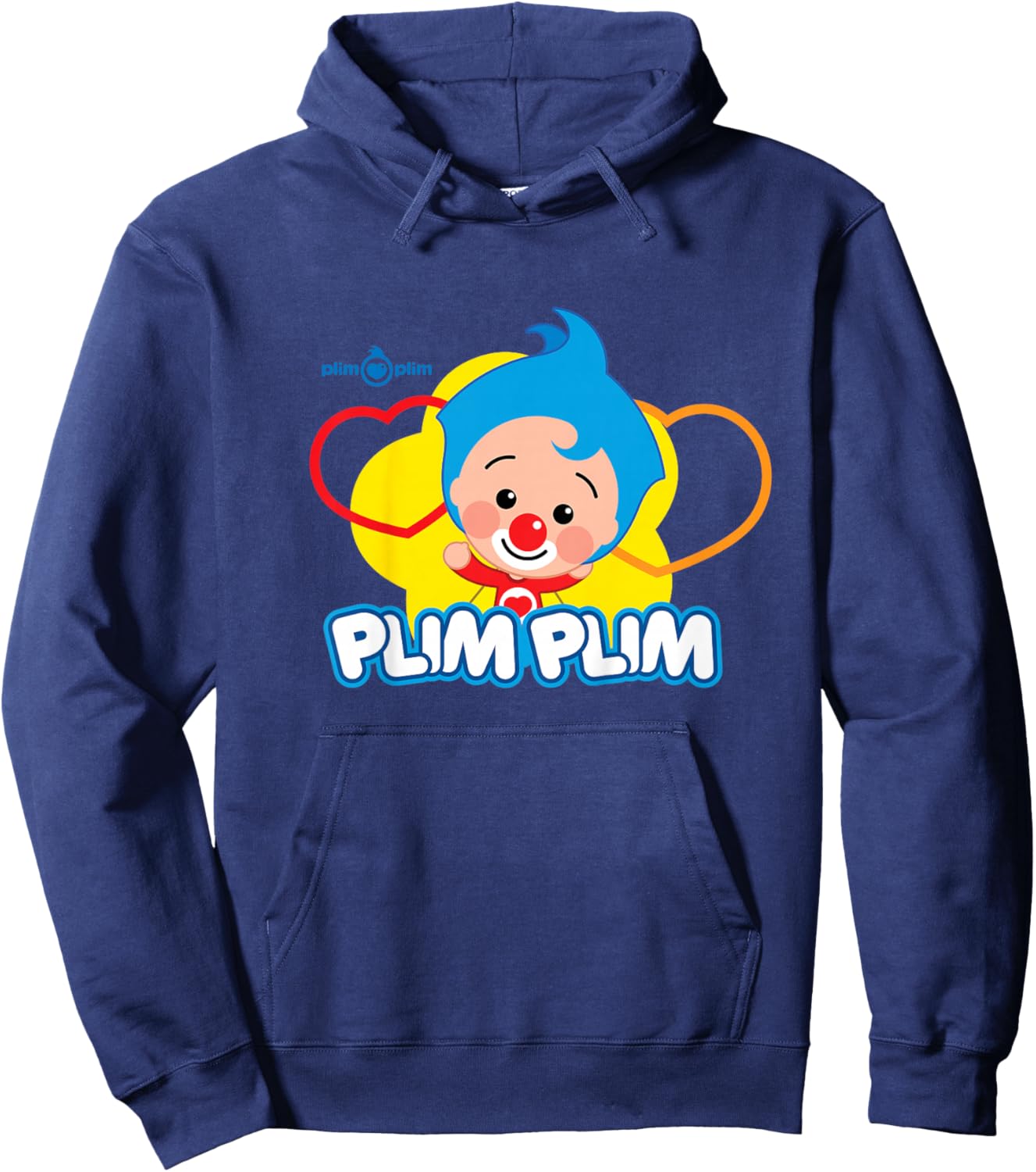 Kids Plim Plim The Kindness Hero - Colourful Designs for Children Hoodie - Hoodie | Navy