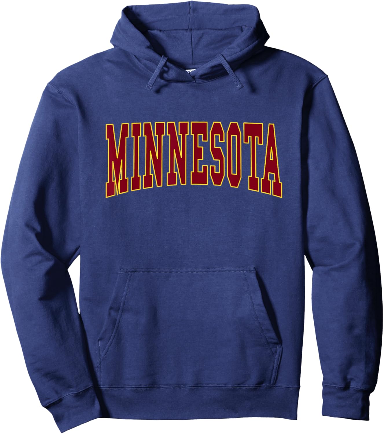 Minnesota - Throwback Design - Classic Hoodie - Hoodie | Navy