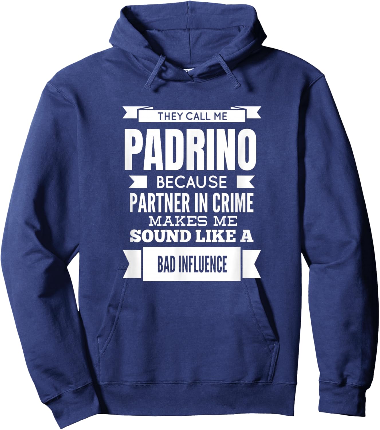 They Call Me Padrino Spain Spanish Godfather Hoodie - Hoodie | Navy