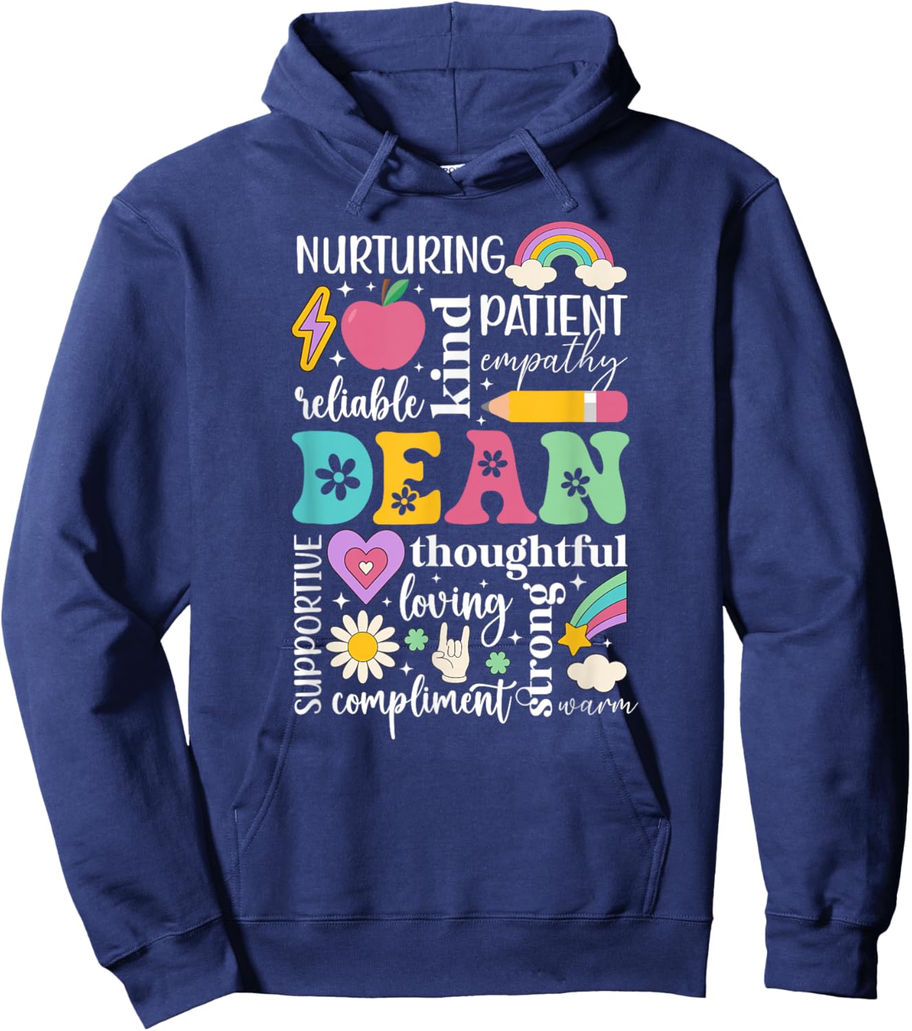 Dean Of Students Best Dean Of Students Appreciation Hoodie - Hoodie | Navy
