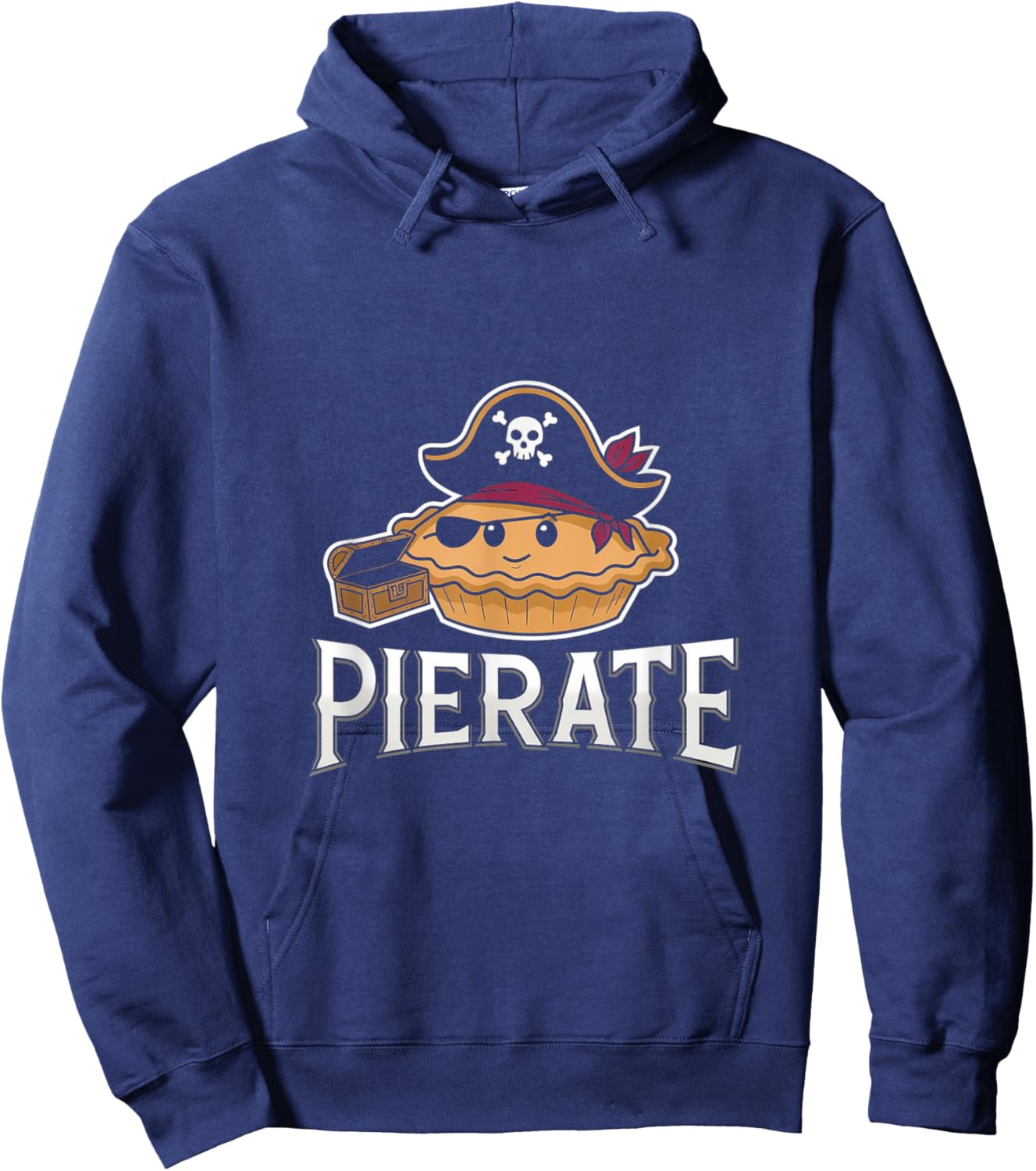 Funny Pirate Pun - Pierate Pie Lover Pirate Costume Hoodie - Hoodie | Navy