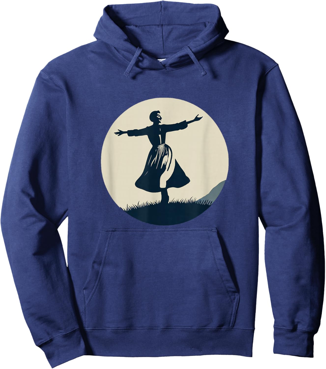 Dancing Alpine Maria Sound Of Music Family Musical Hoodie - Hoodie | Navy