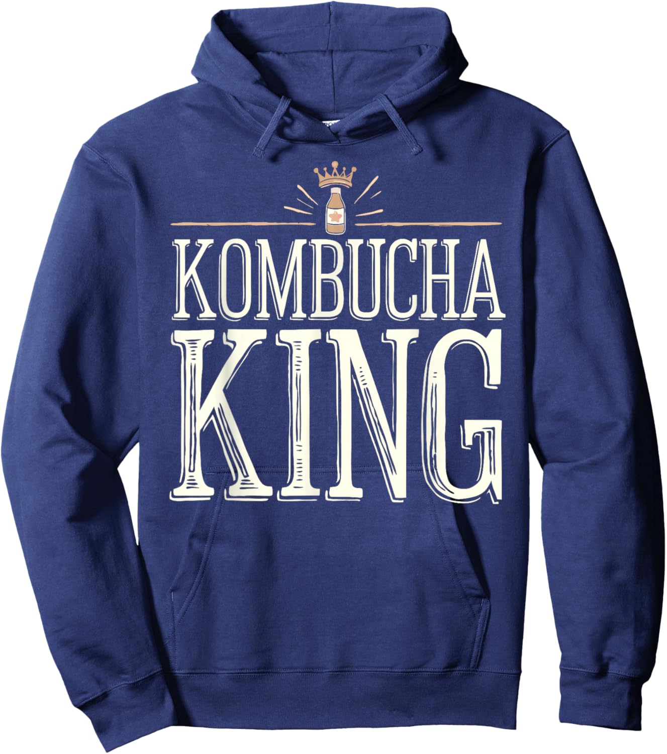 Kombucha King Kombucha King I Brew Kombucha Hoodie - Hoodie | Navy