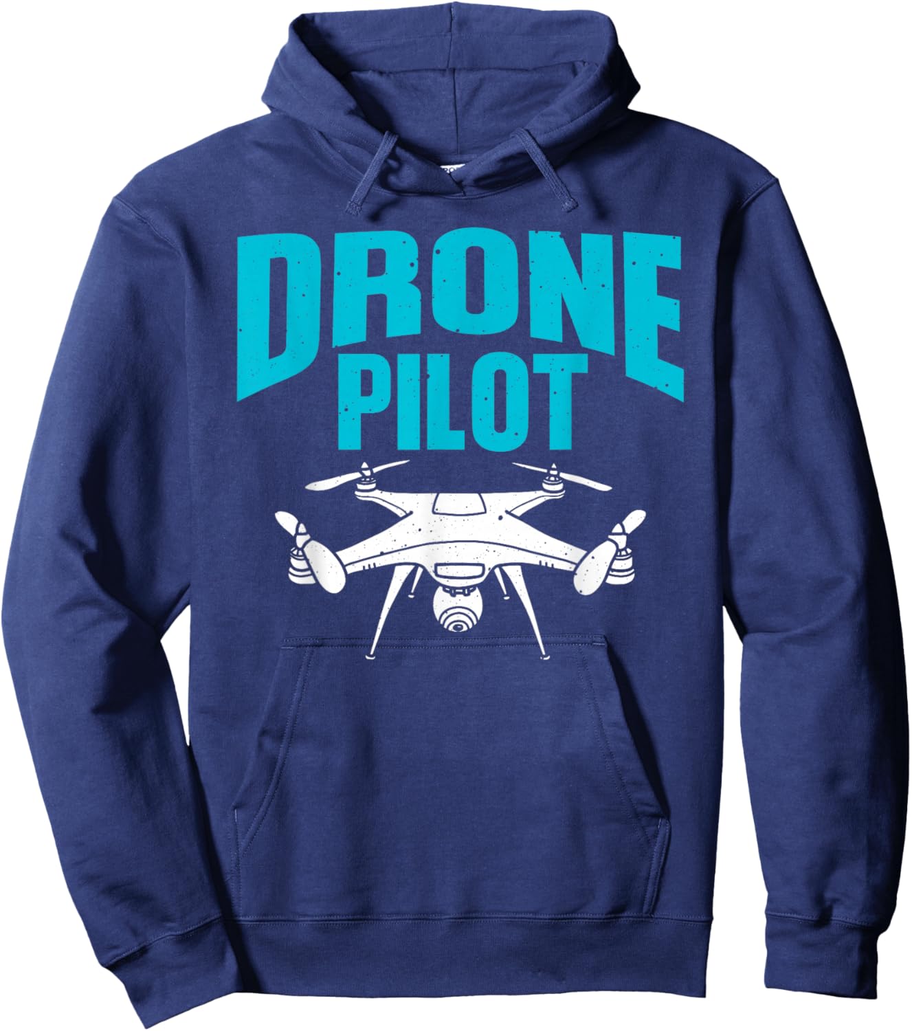 Best Drone Pilot Art Women Drone Enthusiast RC Drone Hoodie - Hoodie | Navy