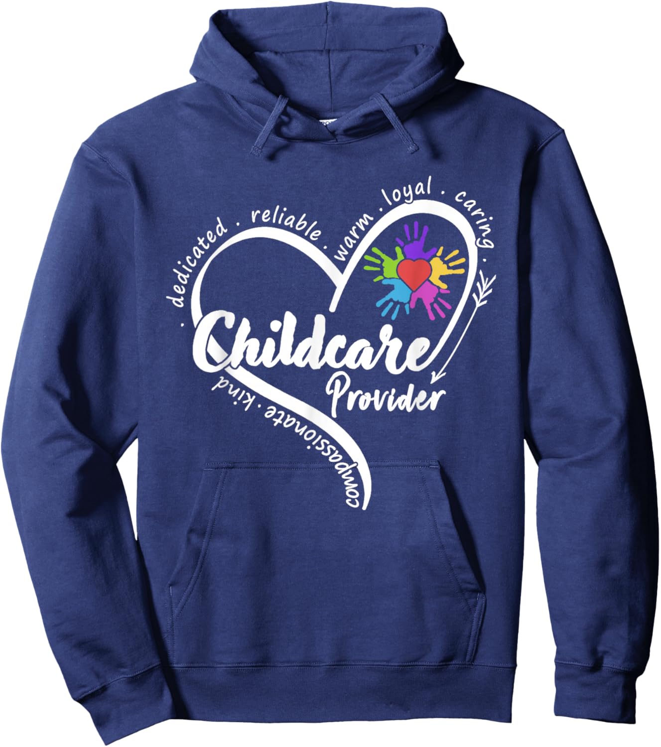 Childcare Provider Daycare Director School Teacher Hoodie - Hoodie | Navy