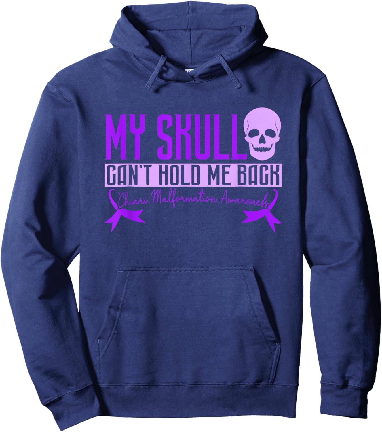 Chiari Malformation Awareness Hoodie - Hoodie | Navy
