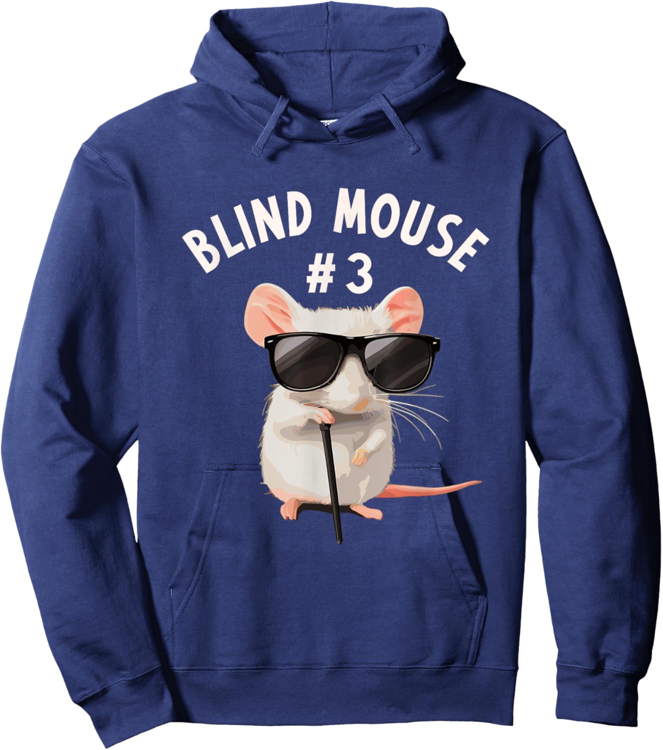 Matching Group Outfit #3 of 3 - Three Blind Mice Costume Hoodie - Hoodie | Navy