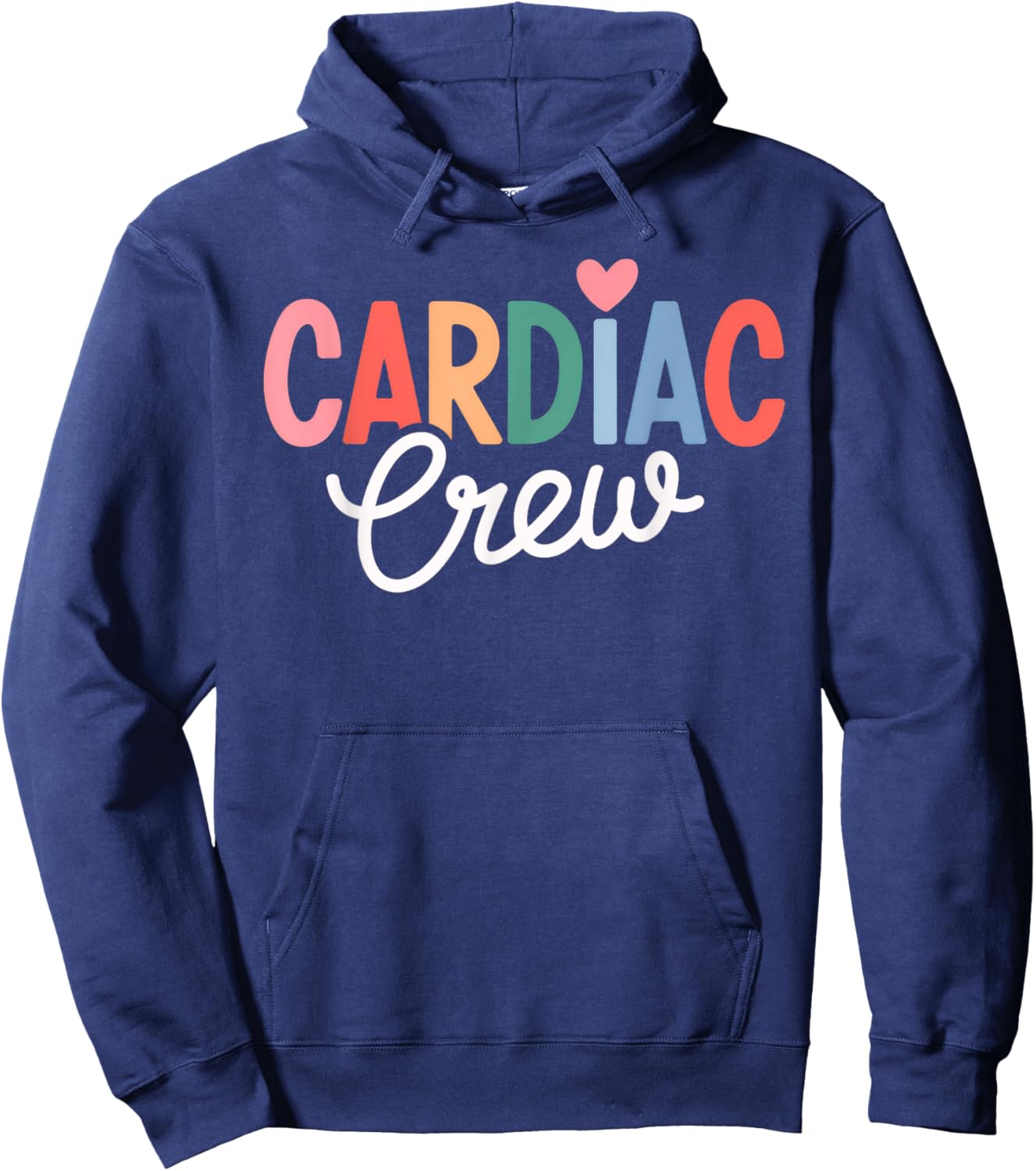 Cardiac Crew Cardiology Cardiologist Nurse Team Nursing Hoodie - Hoodie | Navy