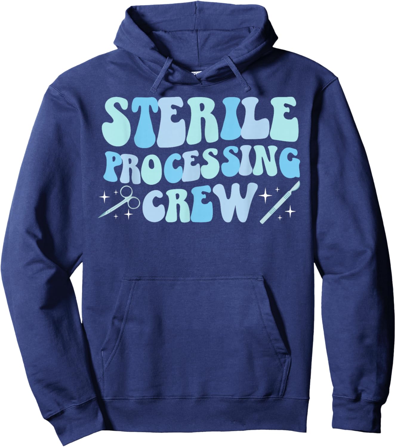 Sterile Processing Crew Sterile Processing Tech SPD Tech Hoodie - Hoodie | Navy