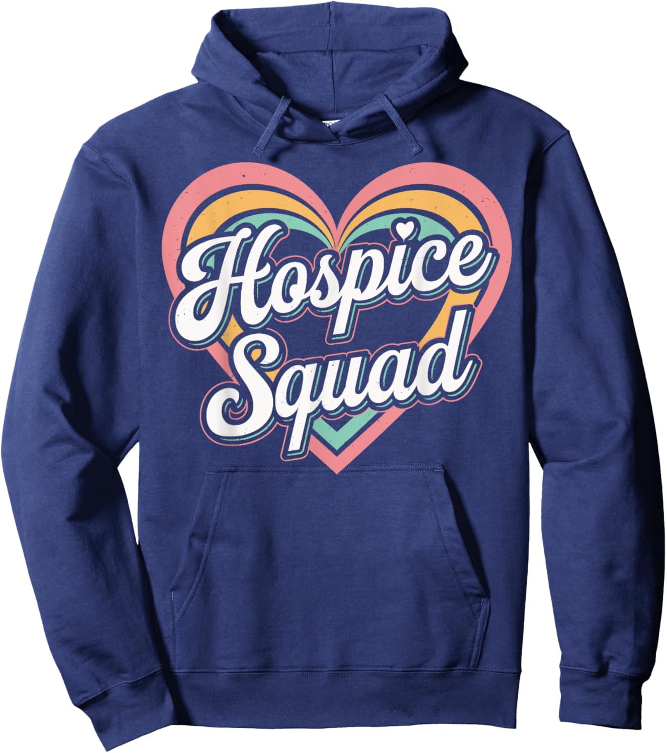 Hospice Squad Hospice Nurse Hoodie - Hoodie | Navy
