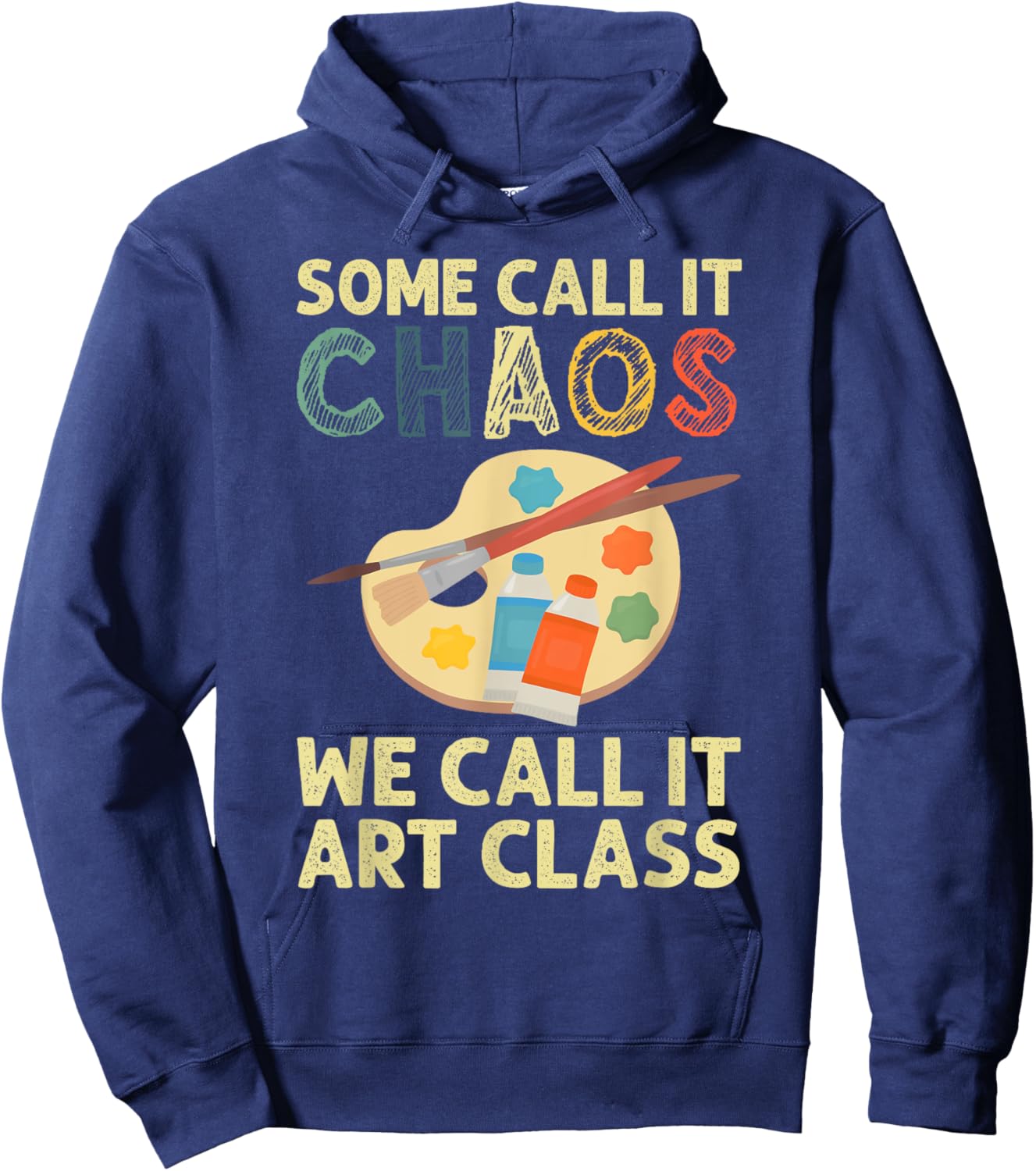 Art Teacher Design Women Art Teacher Appreciation Hoodie - Hoodie | Navy