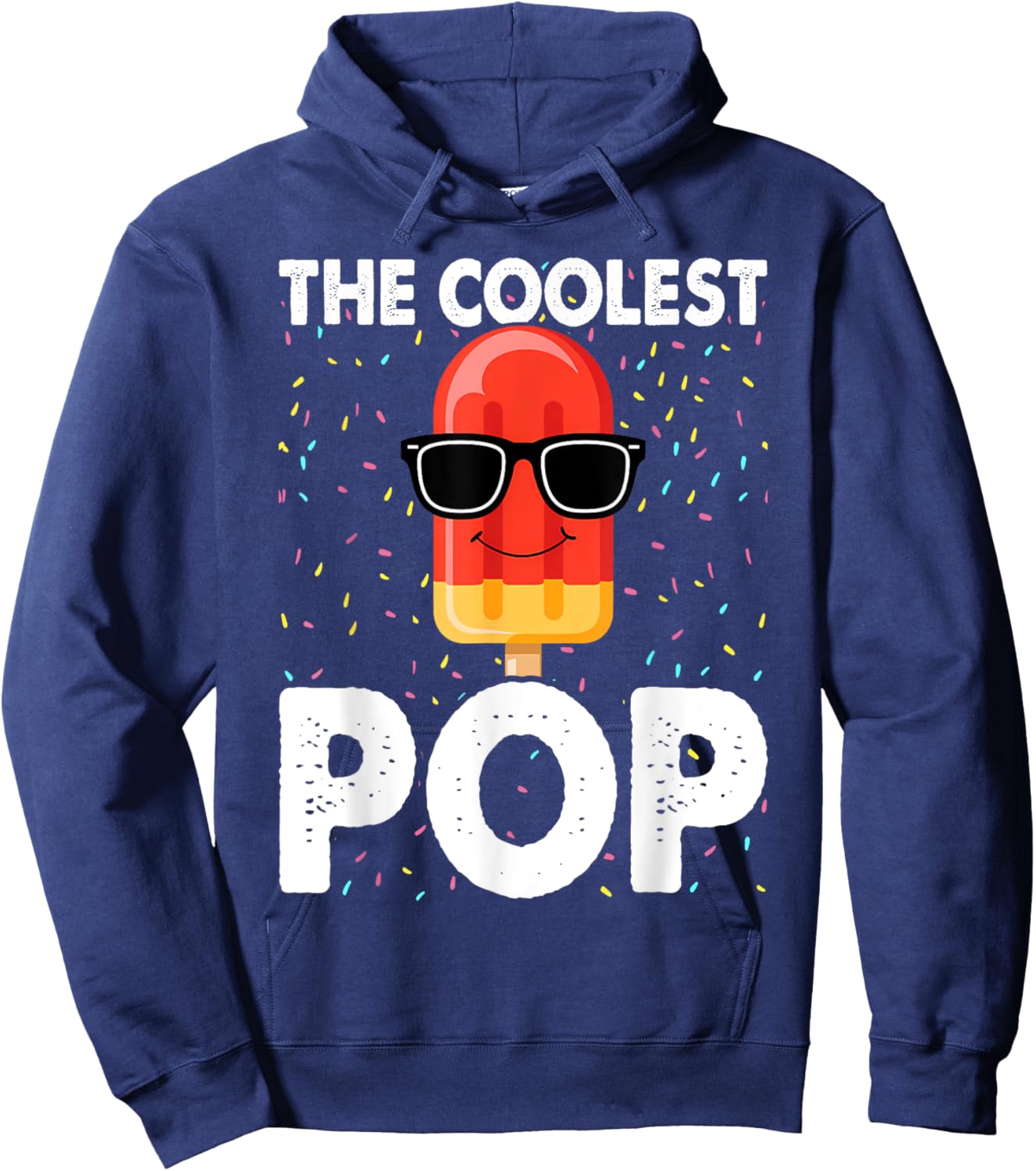The Coolest Pop Dad Fathers Day Hoodie - Hoodie | Navy