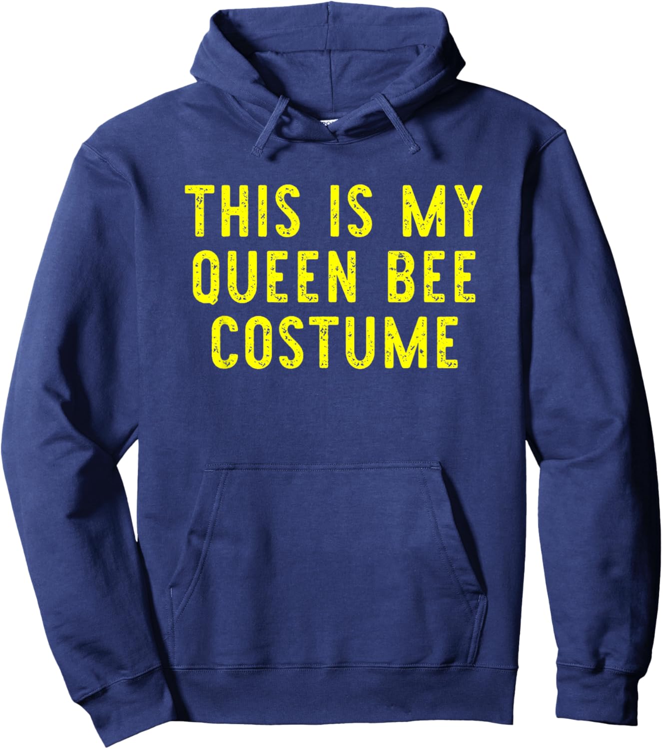 This Is My Queen Bee Costume Halloween Simple Kids Adult Hoodie - Hoodie | Navy