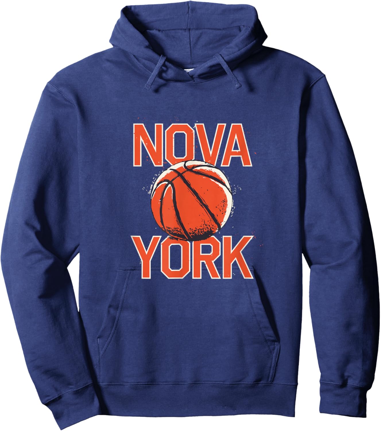 Nova York Basketball - Funny Nova York Design Hoodie - Hoodie | Navy