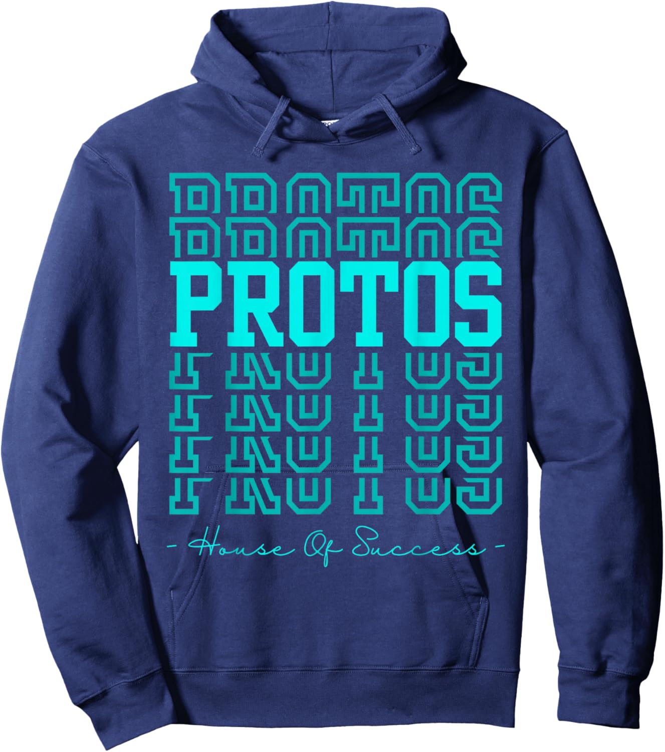 Protos House of Success Protos RCA Friendly School Spirit Hoodie - Hoodie | Navy