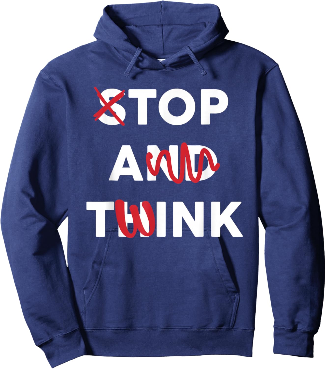 Funny Saying Quote Men Hoodie - Hoodie | Navy
