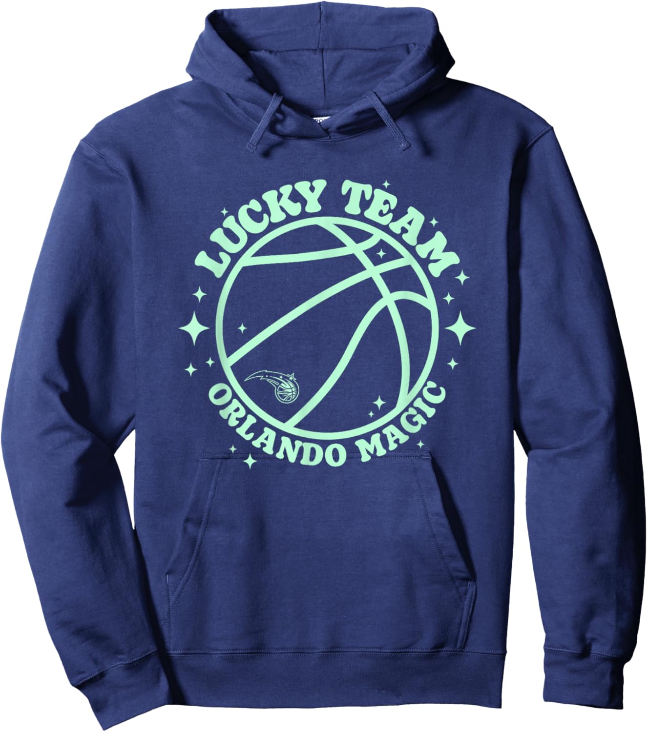NBA Orlando Magic Lucky Basketball Team Hoodie - Hoodie | Navy