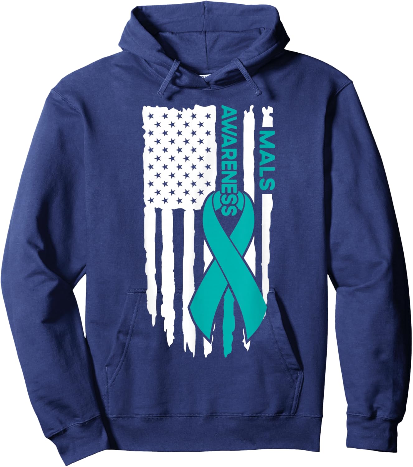 MALS Awareness Flag MALS Hoodie - Hoodie | Navy