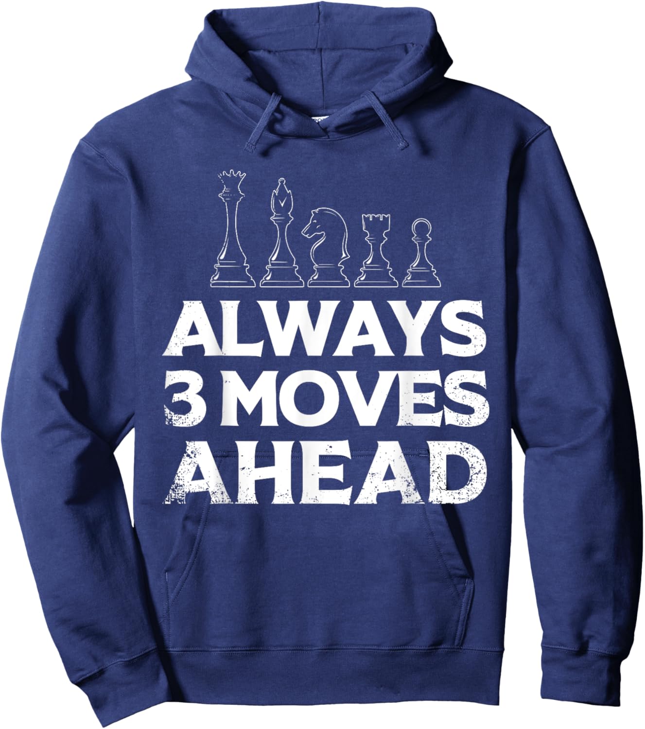Cool Chess Design Women Chess Lover Chess Player Hoodie - Hoodie | Navy