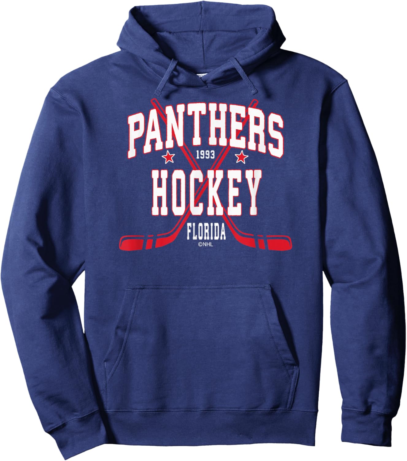 Florida Panthers Stars Officially Licensed Hoodie - Hoodie | Navy
