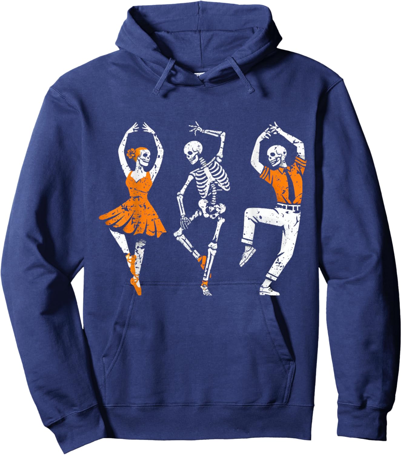 Skeleton Dance Teacher tap, step, or clog, Ballet Dancer Hoodie - Hoodie | Navy