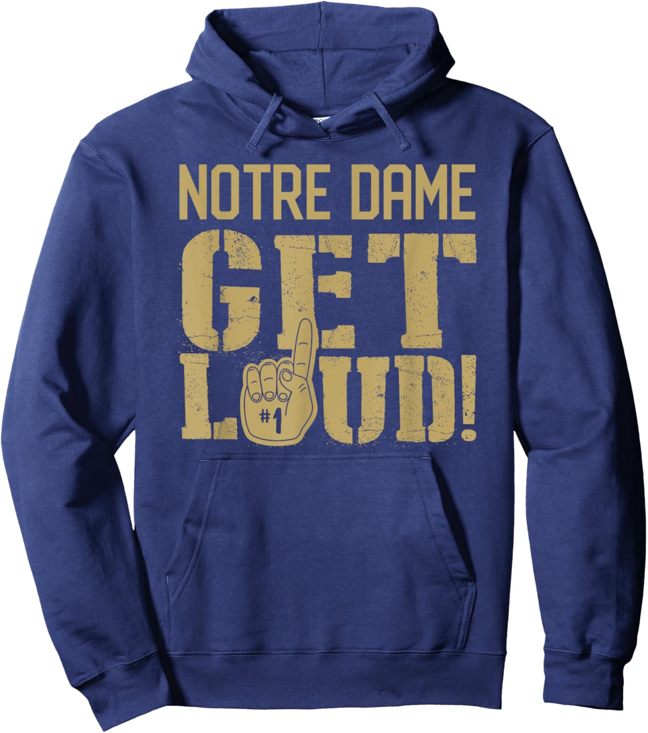 Notre Dame High School Get Loud! Hoodie - Hoodie | Navy
