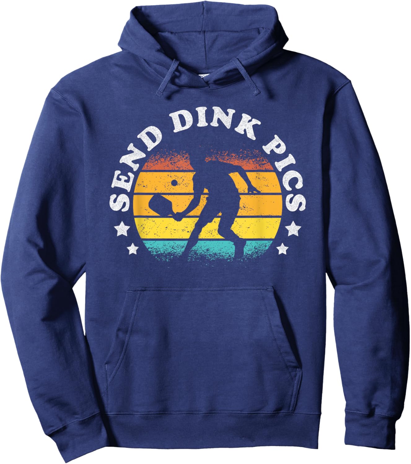 Send Dink Pics Funny Pickleball Hoodie - Hoodie | Navy