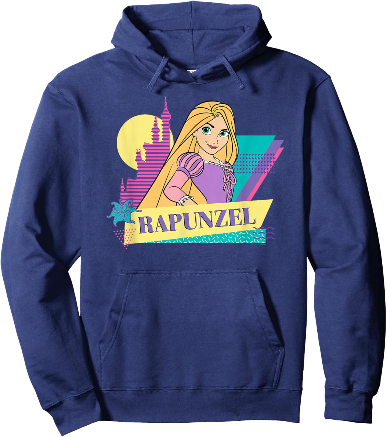 Disney Tangled Retro ’90s Couples Matching Rapunzel Hoodie - Hoodie | Navy