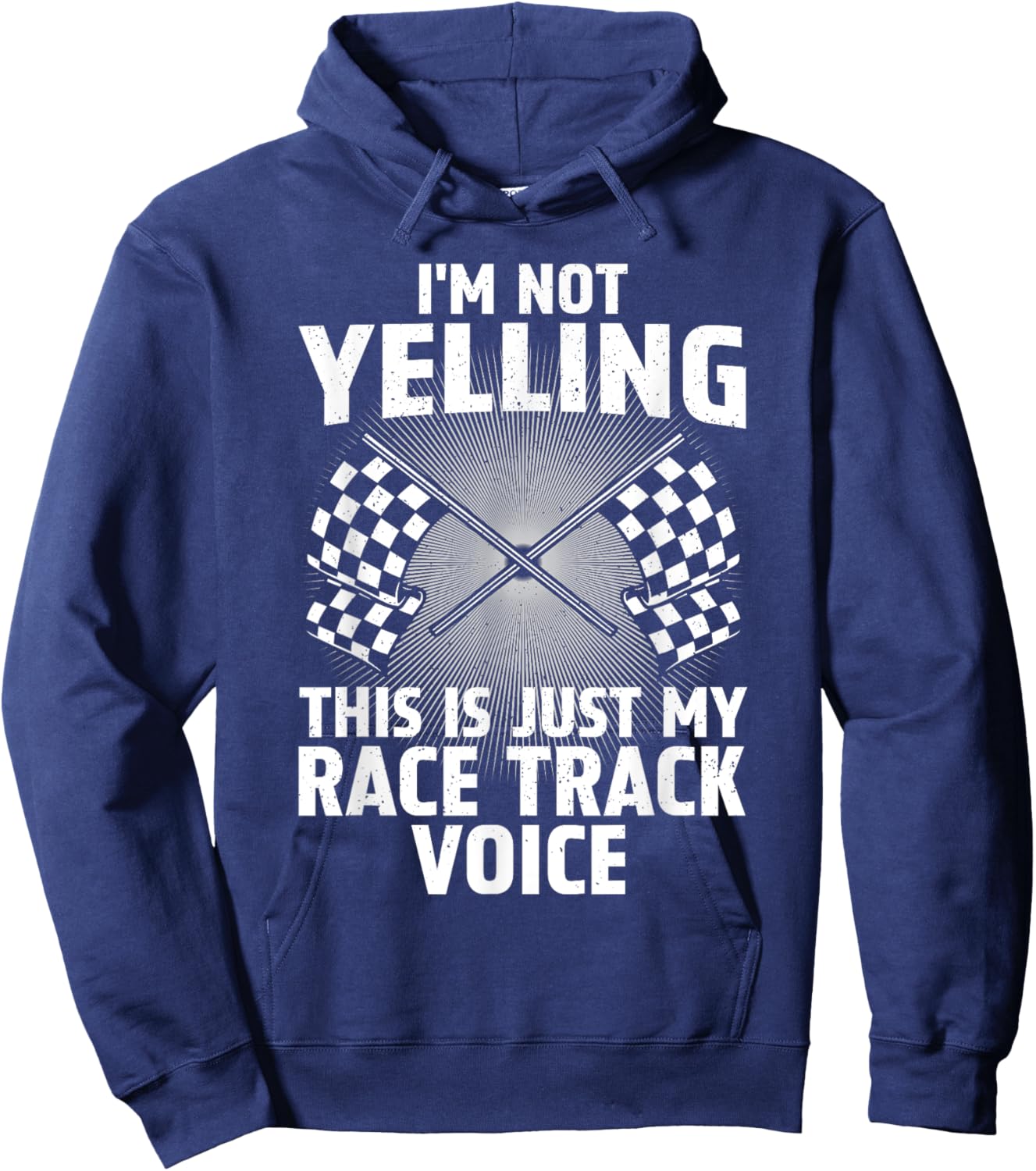 Best Racing Art Women Sprint Car Racecar Track Racer Hoodie - Hoodie | Navy