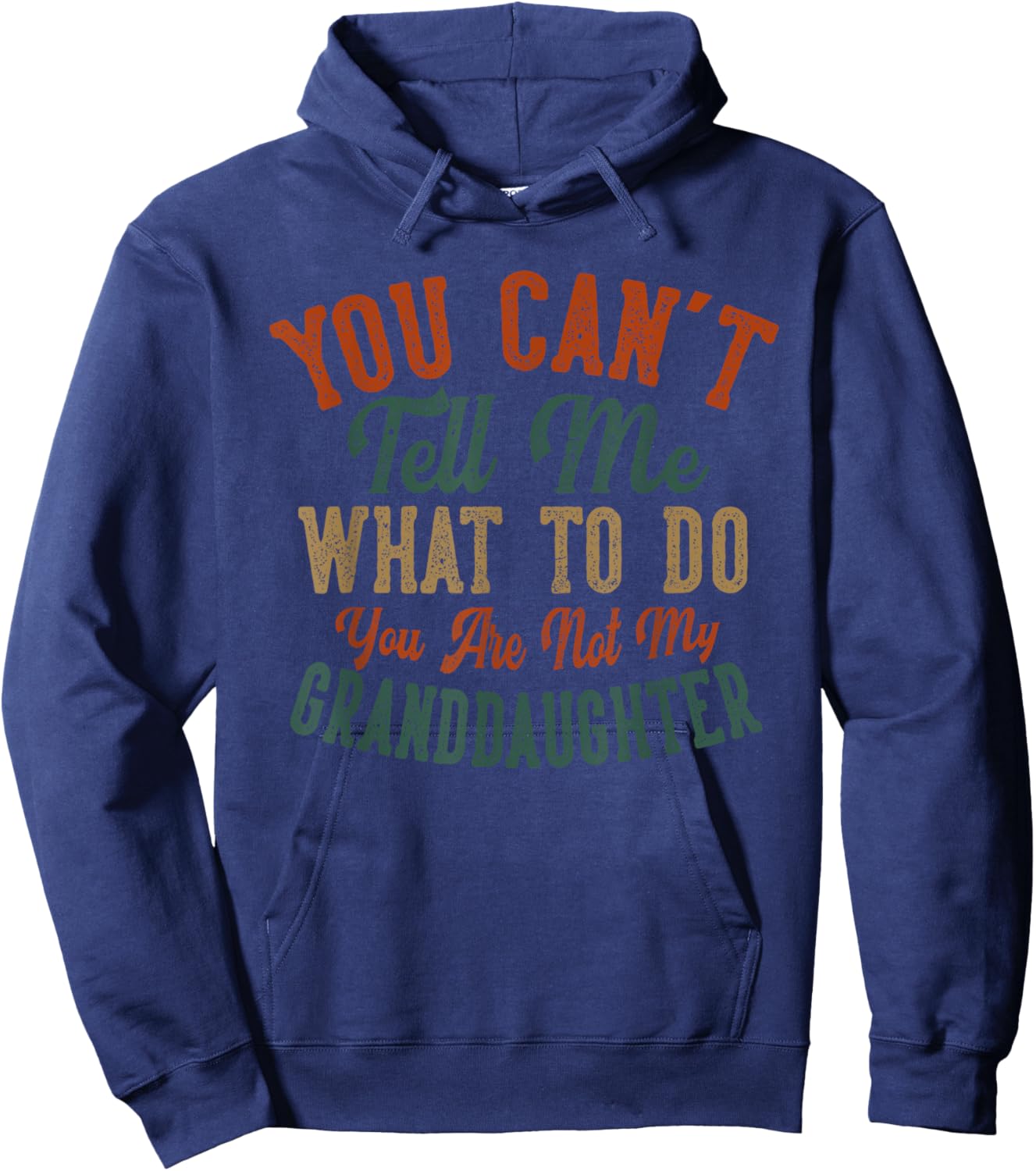 Grandpa Saying Papa Gifts From Granddaughter Father's Day Hoodie - Hoodie | Navy