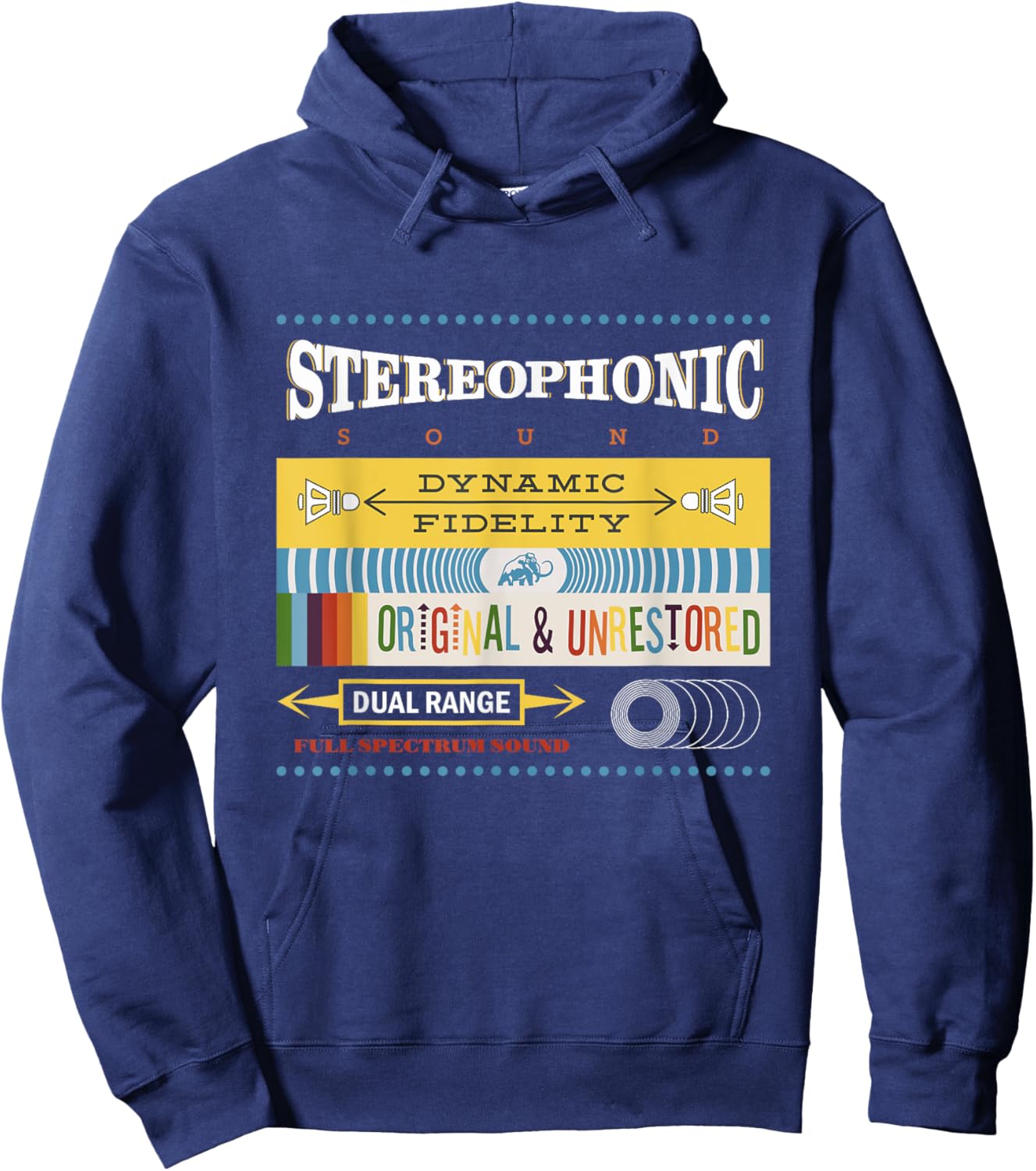 Stereophonic Sound Hoodie - Hoodie | Navy