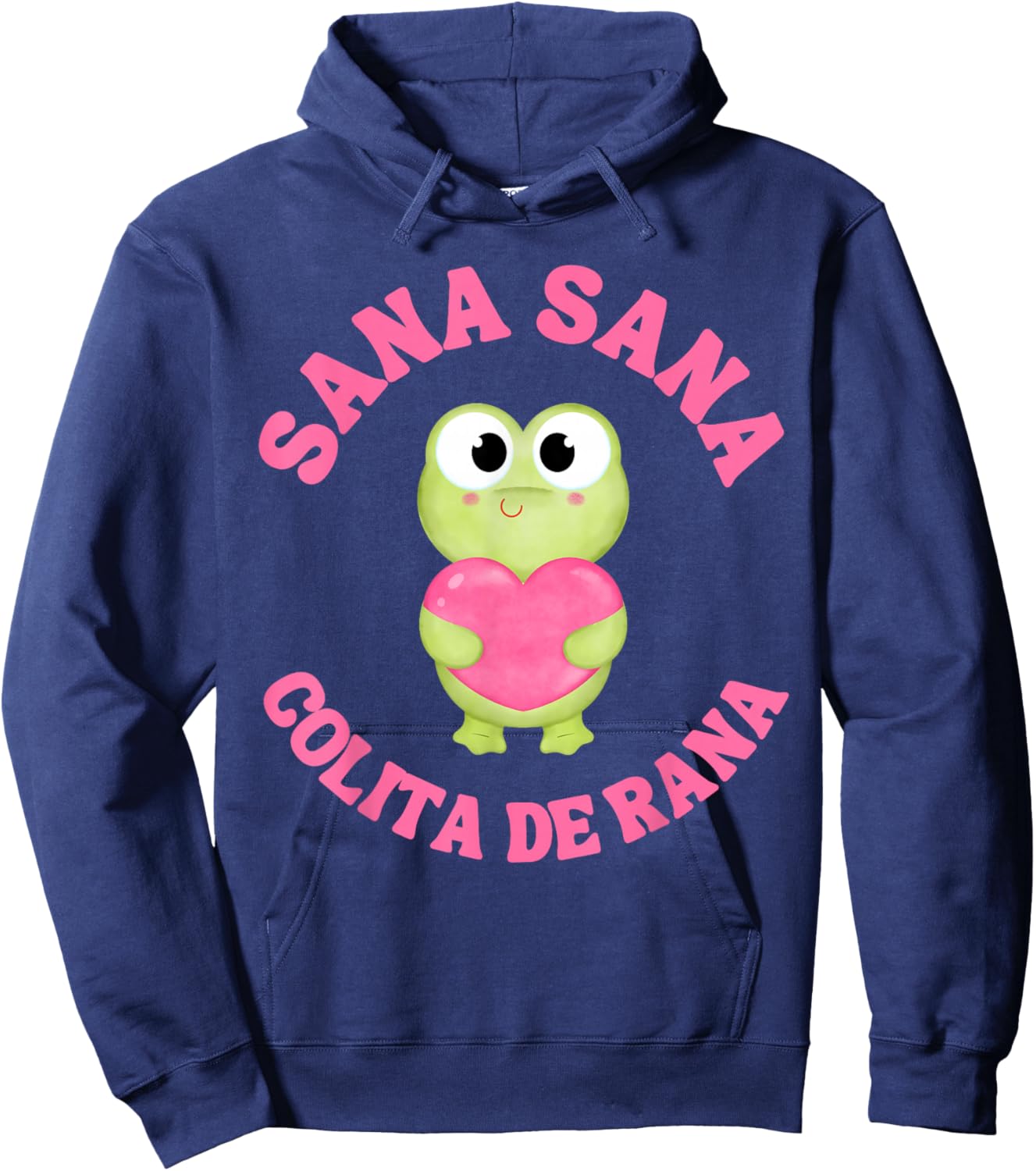 Sana Sana Colita de Rana Frog Hoodie - Hoodie | Navy