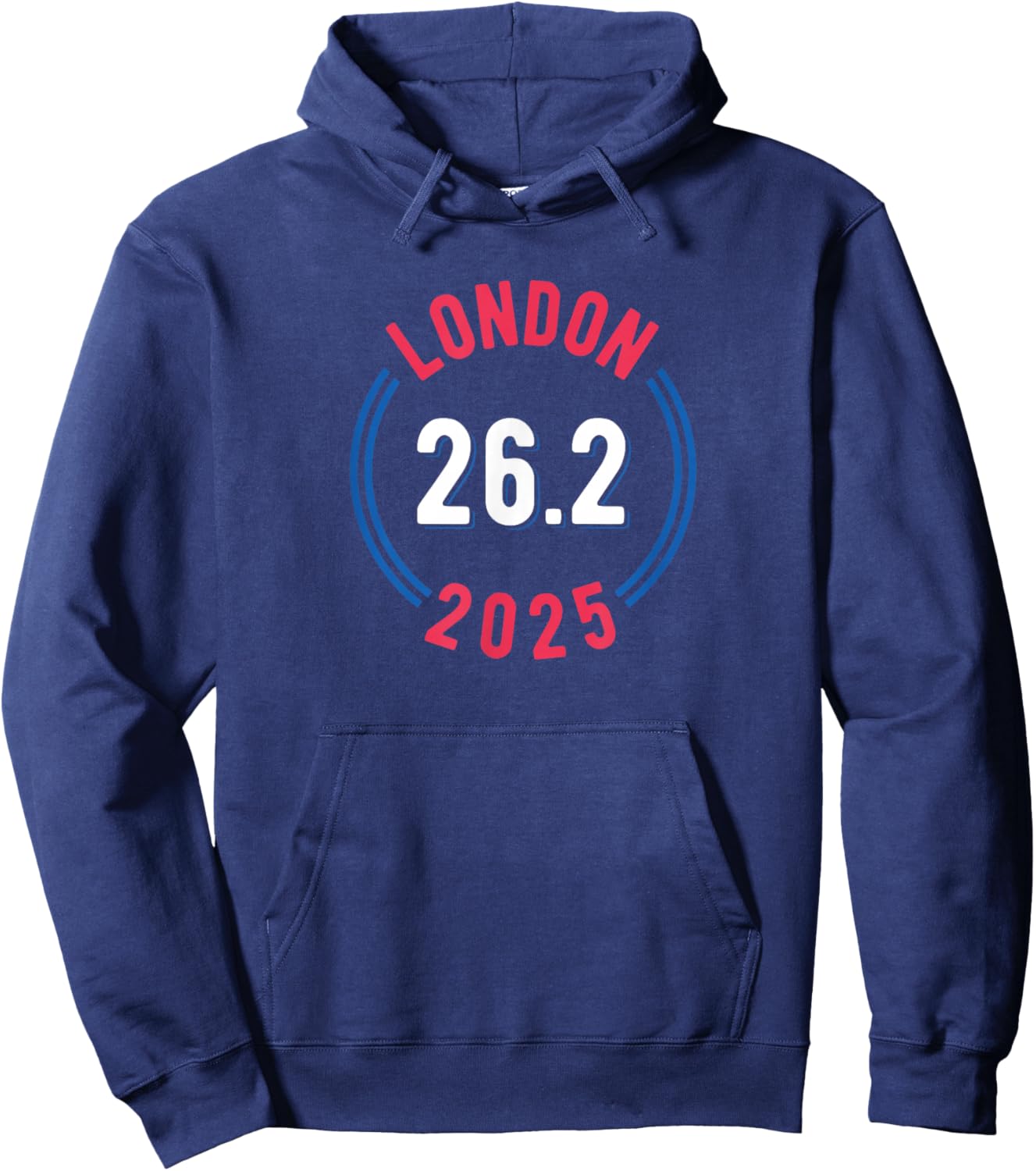 Black Adults Marathon Hoodie - Hoodie | Navy