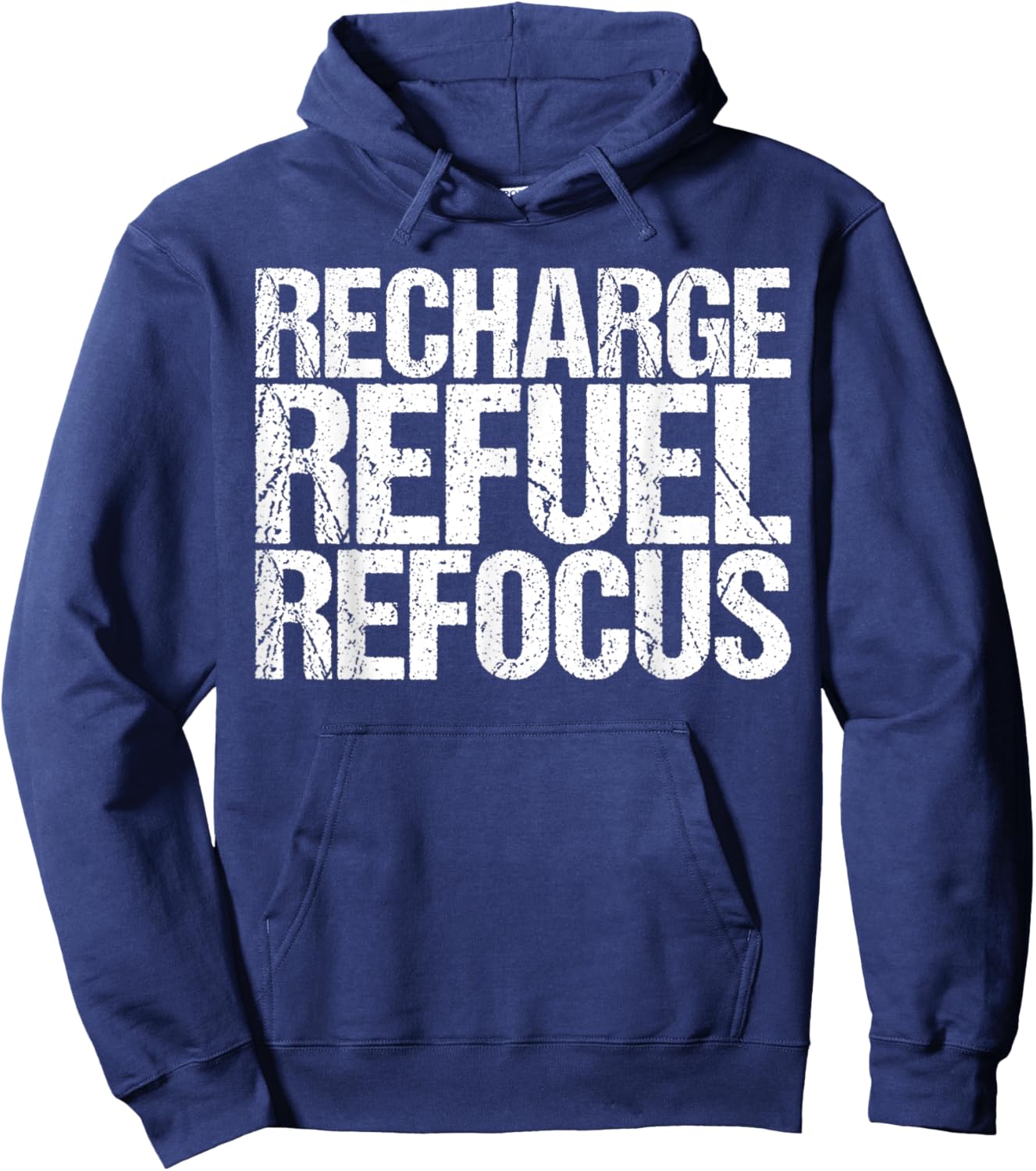 Health Wellness Hoodie - Hoodie | Navy