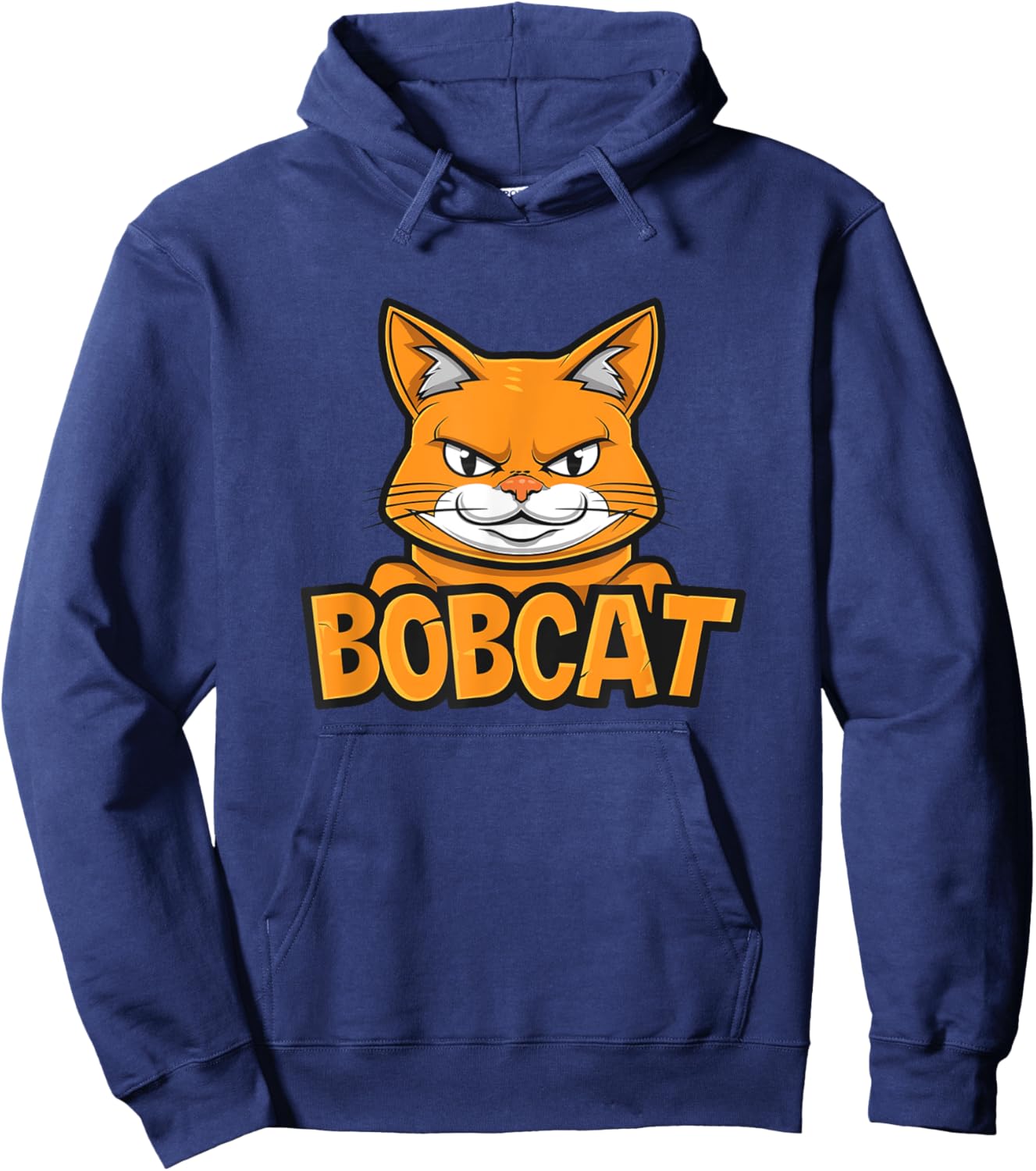 Nice Bobcat Costume for Boys and Girls Hoodie - Hoodie | Navy