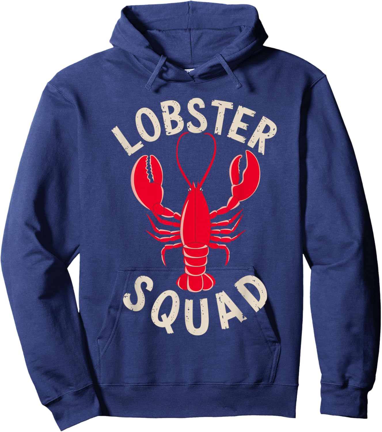 Lobster Squad Festival Party Hoodie - Hoodie | Navy