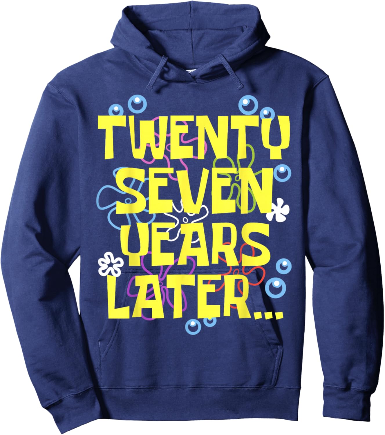 27 TWENTY SEVEN YEARS LATER 27 year Old Birthday Gifts Bday Hoodie - Hoodie | Navy