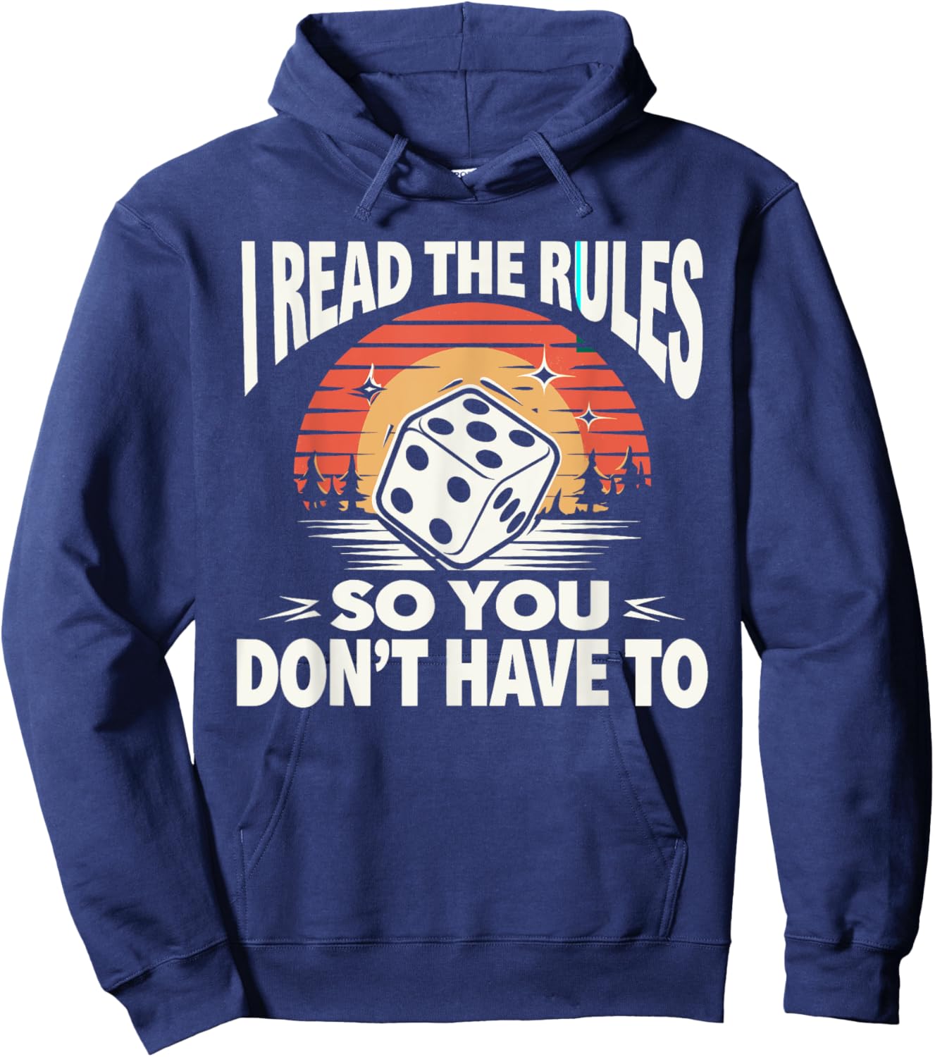 Board Game Card Game Game Night Gift: & Graphic Hoodie - Hoodie | Navy