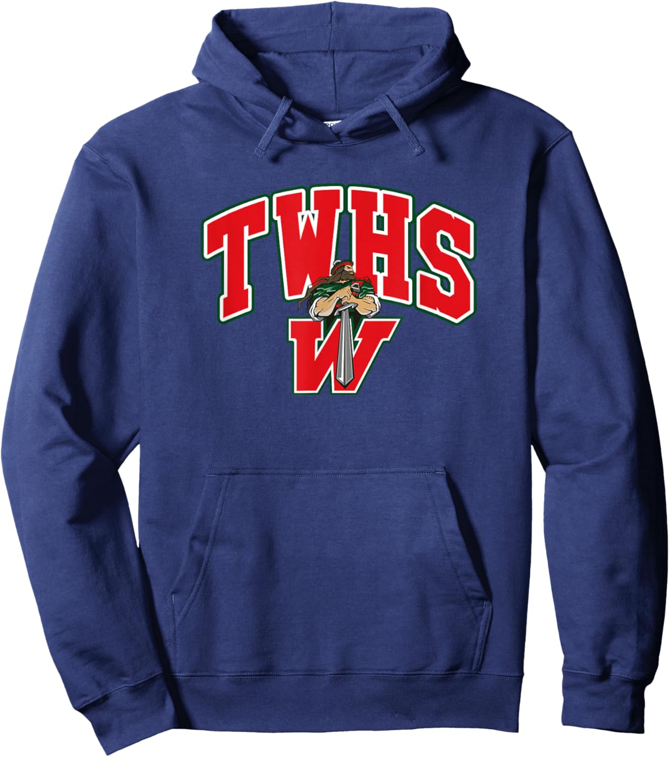 The Woodlands High School Highlanders Hoodie - Hoodie | Navy