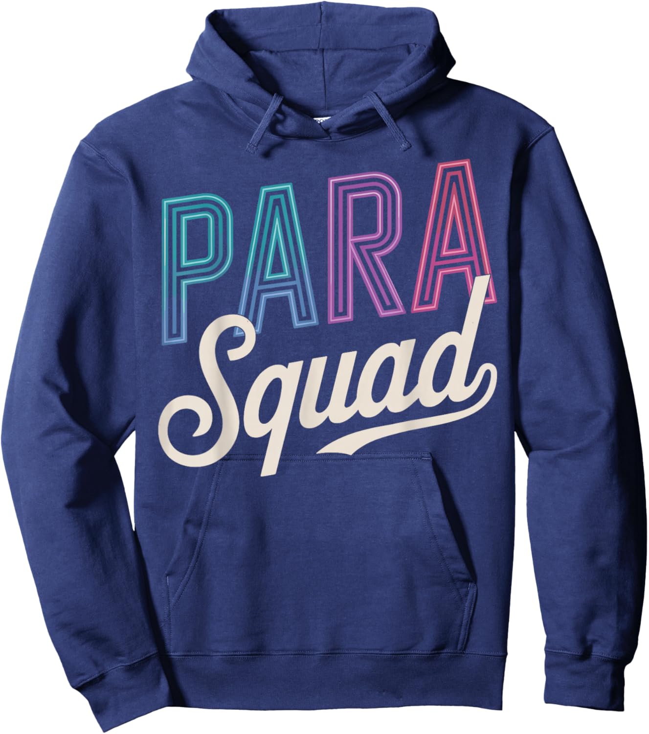 Para Squad Paraprofessional Hoodie - Hoodie | Navy