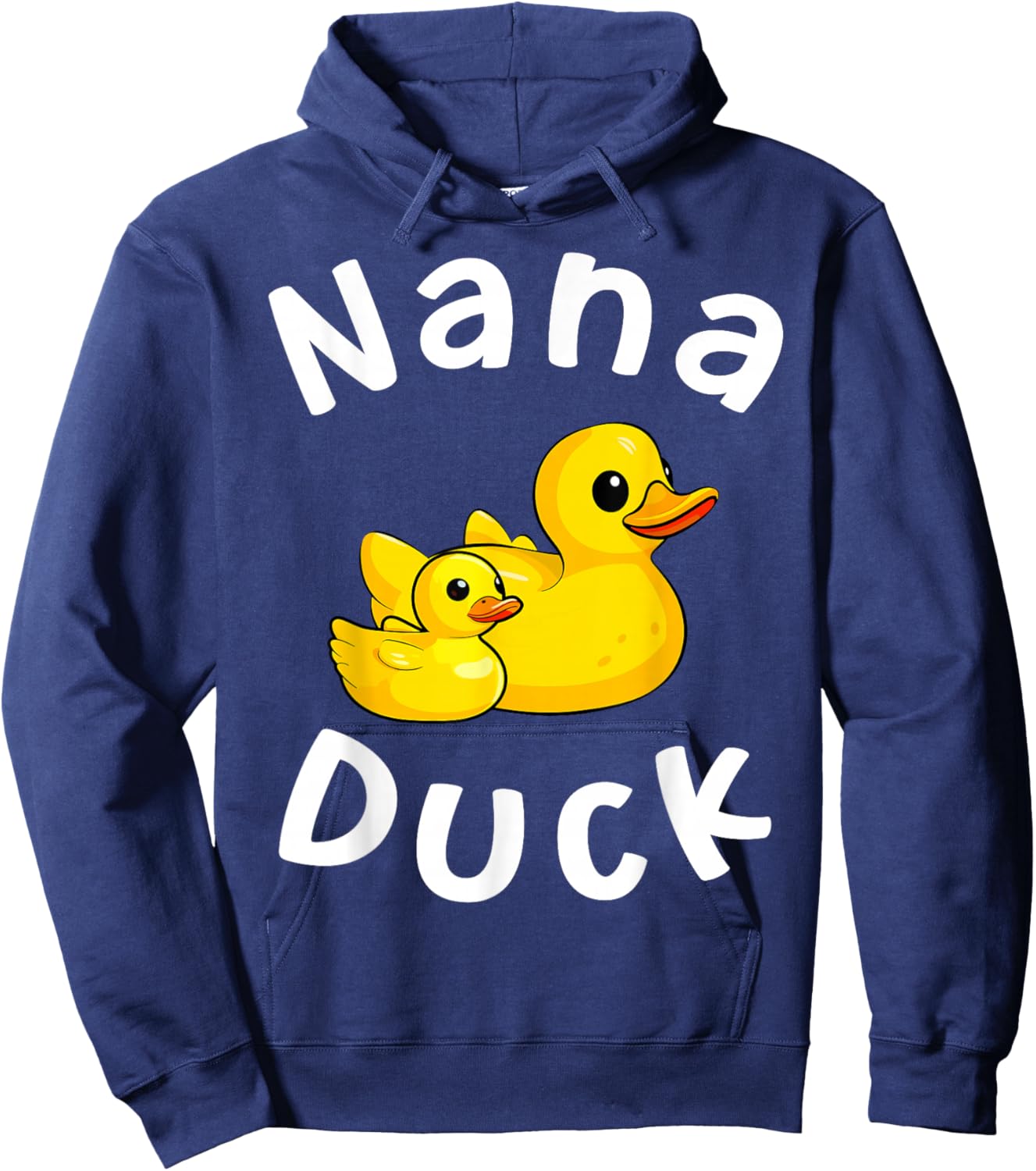 Nana Duck Birthday Rubber Duck Kids Family Matching Hoodie - Hoodie | Navy