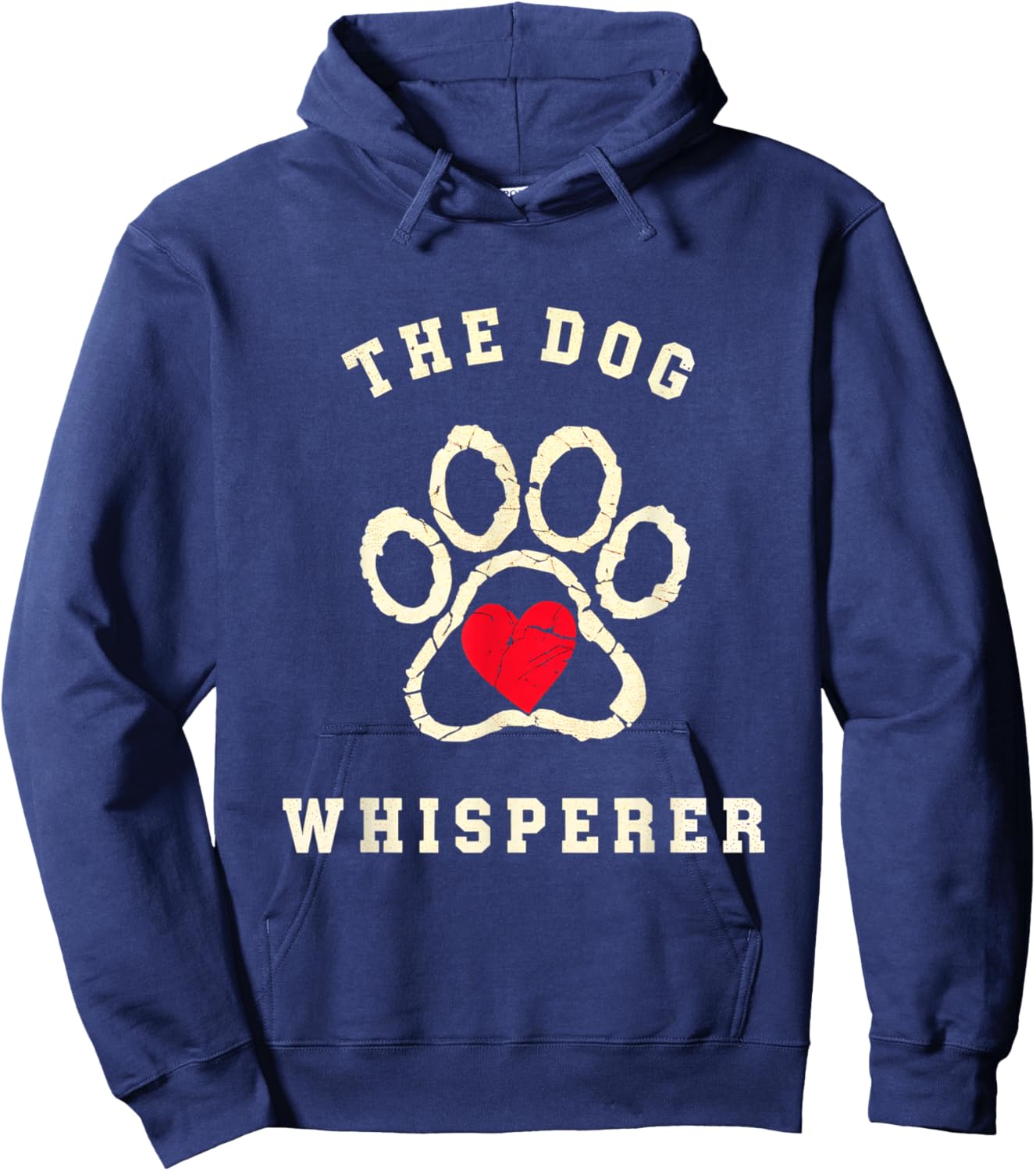 The Dog Whisperer Dog Lover Pet Owner Canine Care Men Women Hoodie - Hoodie | Navy