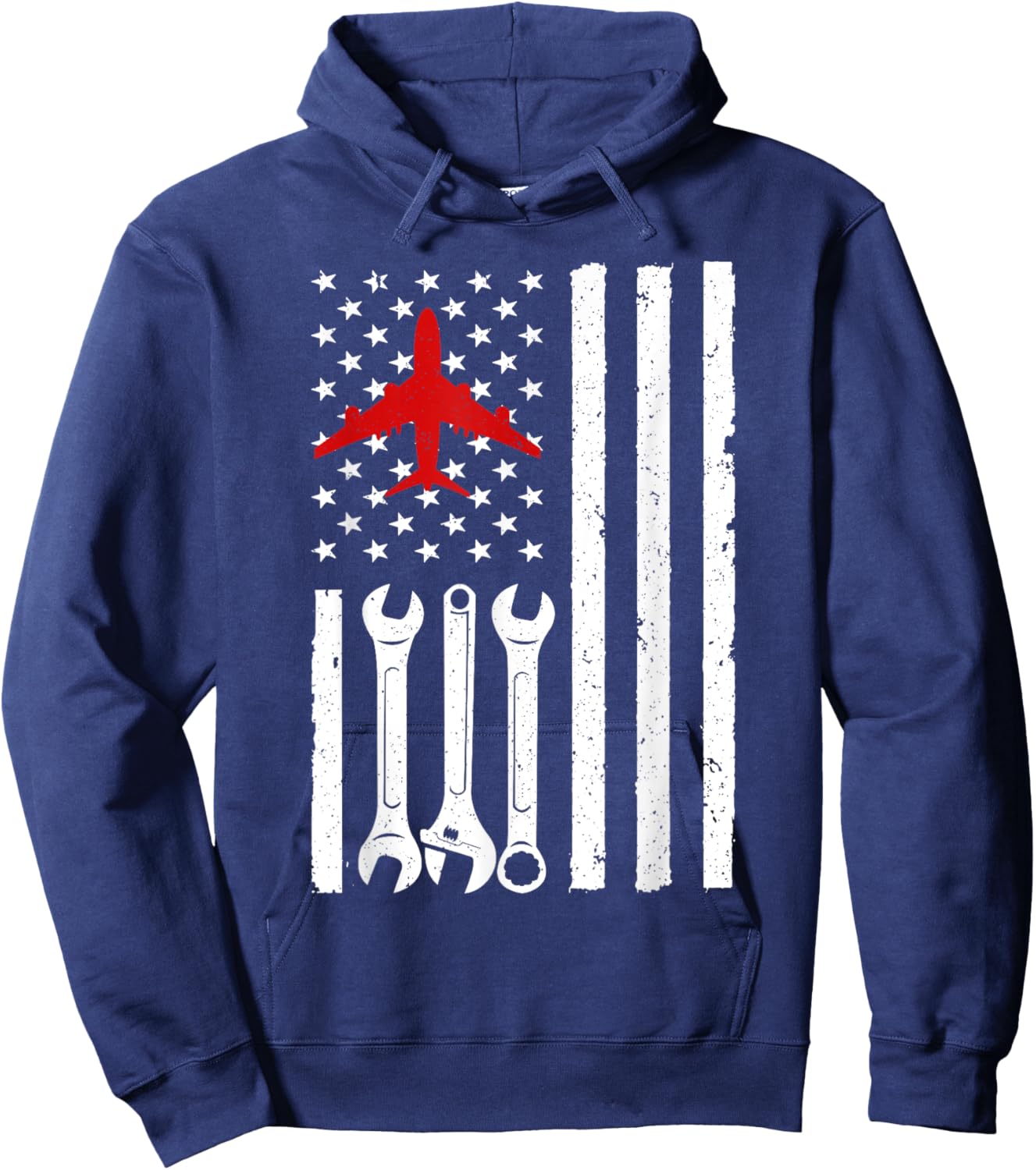 Aircraft Mechanic design Women Aviation Maintenance Hoodie - Hoodie | Navy