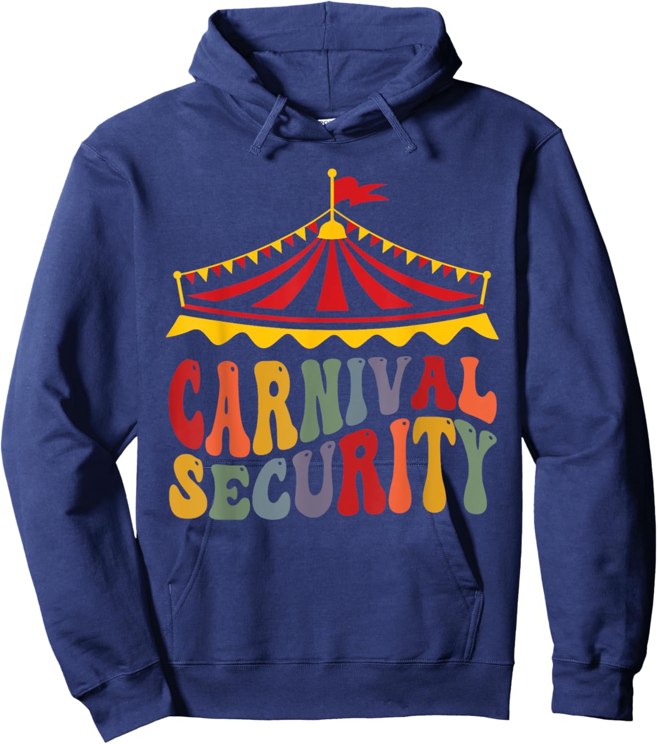 Circus Carnival Security Carnival Crew kids boys girls Hoodie - Hoodie | Navy
